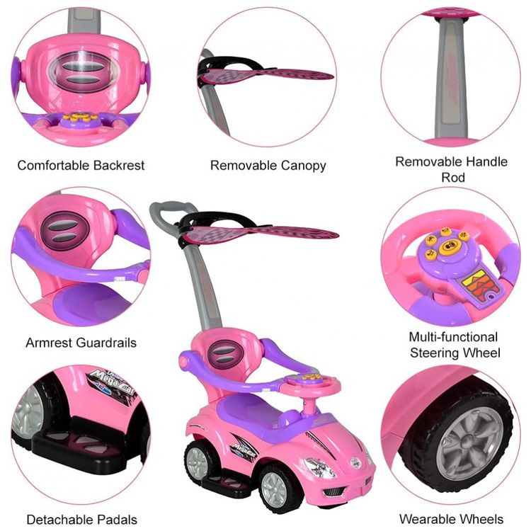 Carrinho-de-Passeio-Infantil-3-em-1-com-Alca-Removivel-e-foto-2