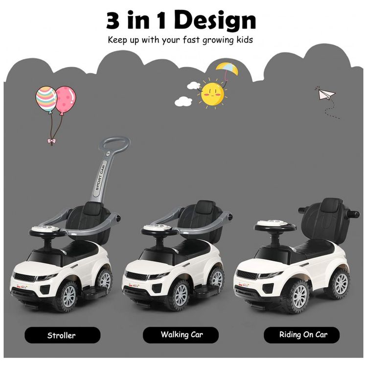 Carrinho-de-Passeio-Infantil-3-em-1-com-Buzina-Musica-Luz-foto-1