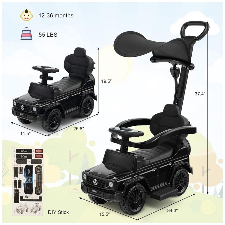 Carrinho-de-Passeio-Infantil-3-em-1-com-Alca-Buzina-e-foto-5