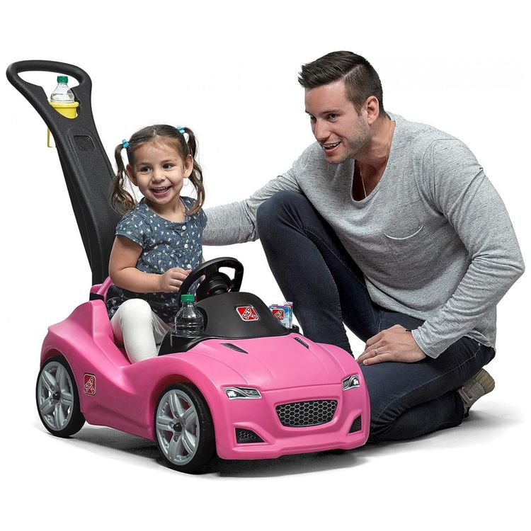 Carrinho-de-Passeio-Infantil-com-Cinto-de-Seguranca-e-Buzina-foto-1