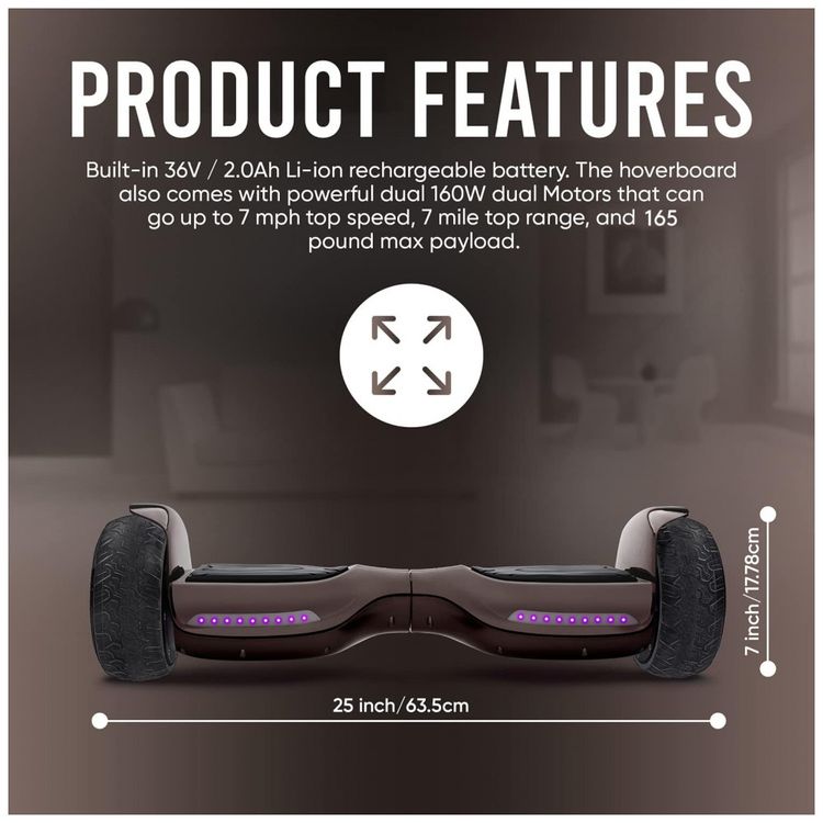 Hoverboard-Eletrico-Auto-Balanceamento-com-Alto-Falante-foto-3