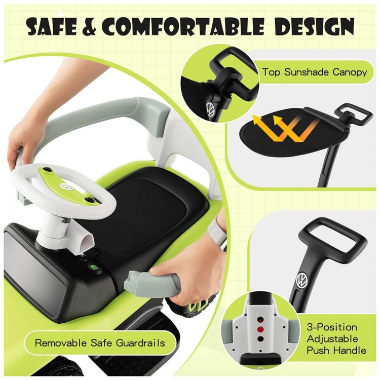 Carrinho-de-Passeio-Infantil-com-Alca-de-Empurrar-Guarda-foto-3