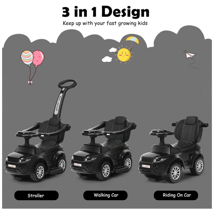 Carrinho-de-Passeio-Infantil-com-Alca-de-Protecao-Removivel-foto-1