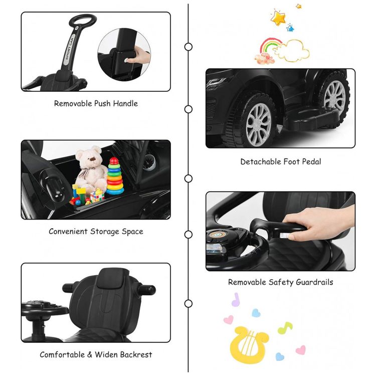 Carrinho-de-Passeio-Infantil-com-Alca-de-Protecao-Removivel-foto-5