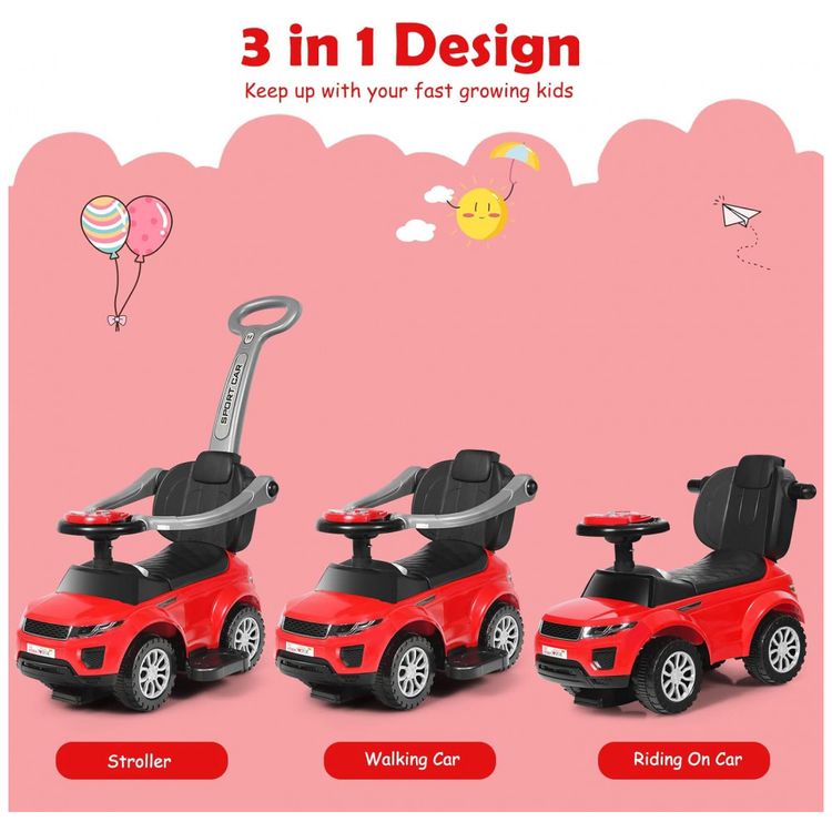 Carrinho-de-Passeio-Infantil-com-Alca-de-Protecao-Removivel-foto-1