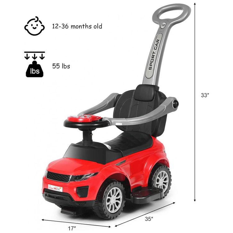 Carrinho-de-Passeio-Infantil-com-Alca-de-Protecao-Removivel-foto-5