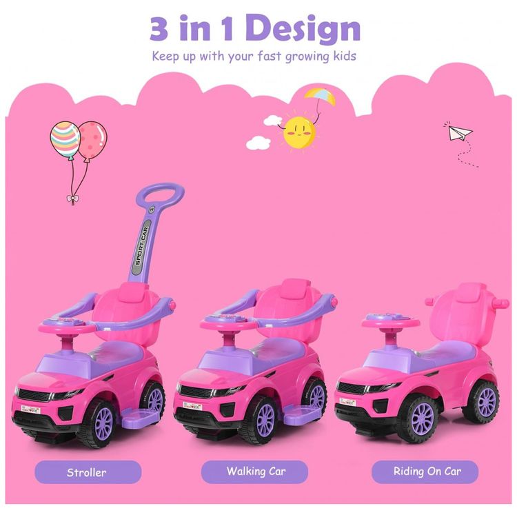 Carrinho-de-Passeio-Infantil-com-Alca-de-Protecao-Removivel-foto-1