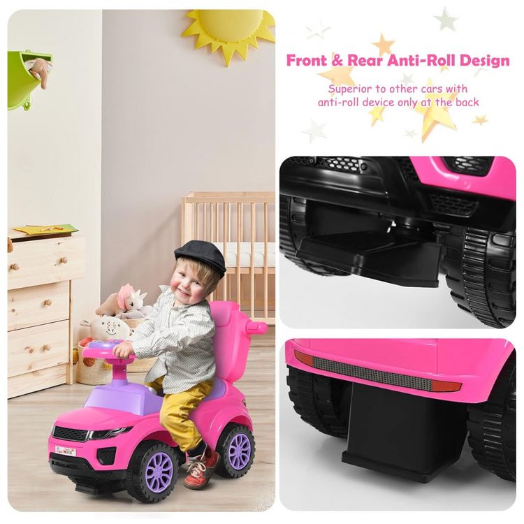 Carrinho-de-Passeio-Infantil-com-Alca-de-Protecao-Removivel-foto-3