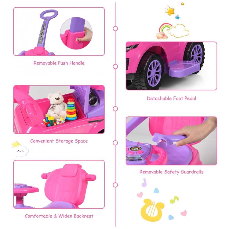 Carrinho-de-Passeio-Infantil-com-Alca-de-Protecao-Removivel-foto-4