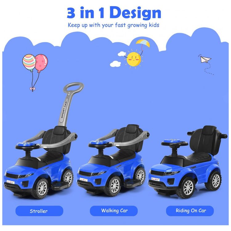 Carrinho-de-Passeio-Infantil-com-Alca-de-Protecao-Removivel-foto-1