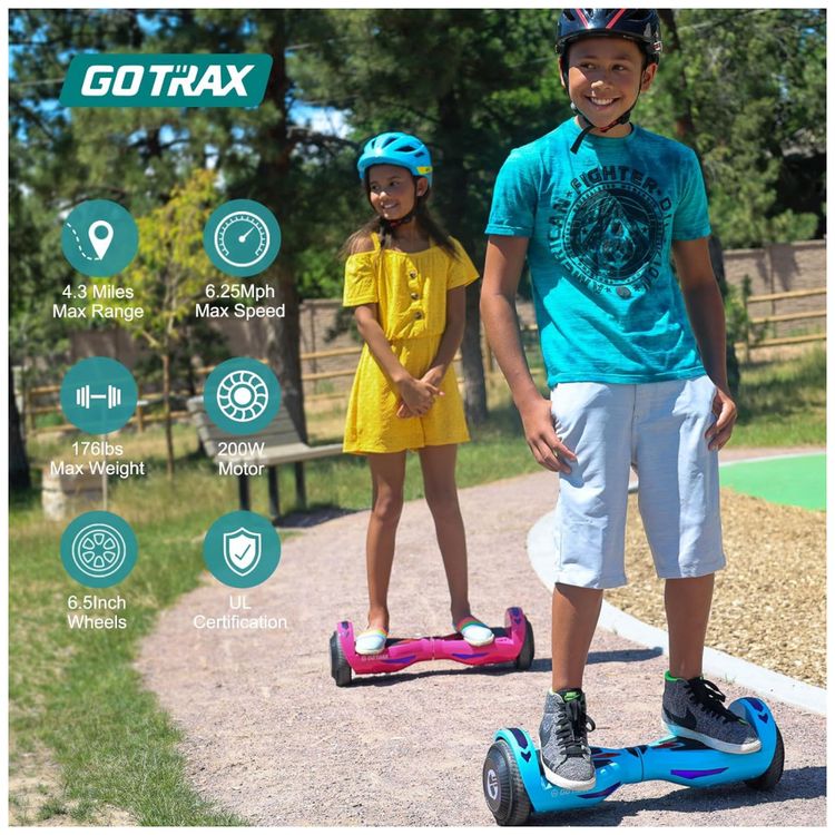 Hoverboard-Eletrico-Motor-Duplo-200W-Velocidade-Maxima-9-km-foto-1