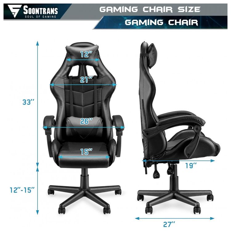 Soontrans-Cadeira-Gamer-Reclinavel-e-Giratoria-com-Apoio-foto-4
