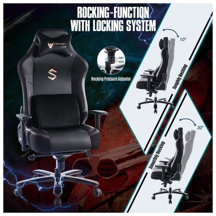 FANTASYLAB-Cadeira-Gamer-Ergonomica-e-Giratoria-para-ate-181-foto-4