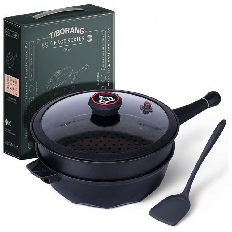 TIBORANG-Panela-Frigideira-5L-Antiaderente-7-em-1-com-7-foto-0