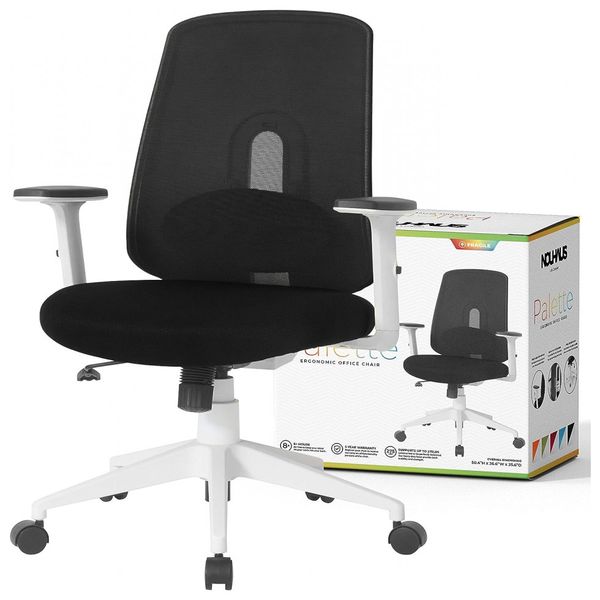 Cadeira-de-Escritorio-Ergonomica-Giratoria-com-Suporte-foto-0