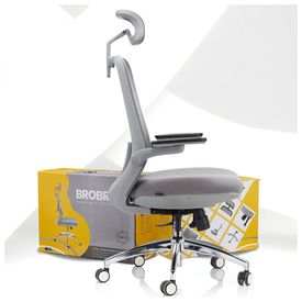Cadeira-de-Escritorio-Ergonomica-Giratoria-com-Apoio-de-foto-0