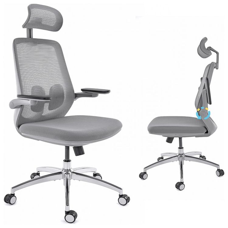 Cadeira-de-Escritorio-Ergonomica-Giratoria-com-Apoio-de-foto-5