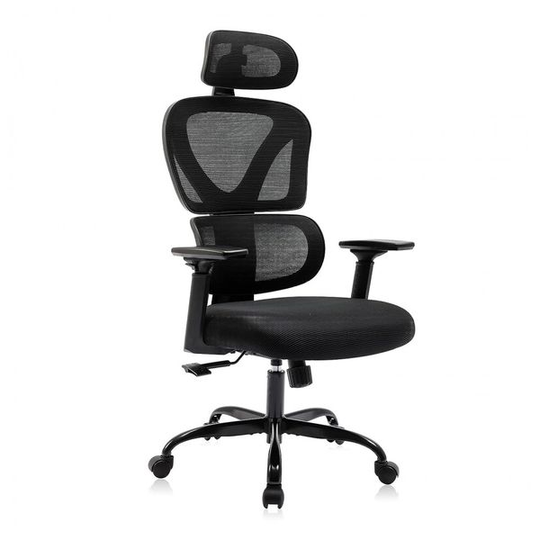 Cadeira-de-Escritorio-Ergonomica-Giratoria-com-Apoio-de-foto-0