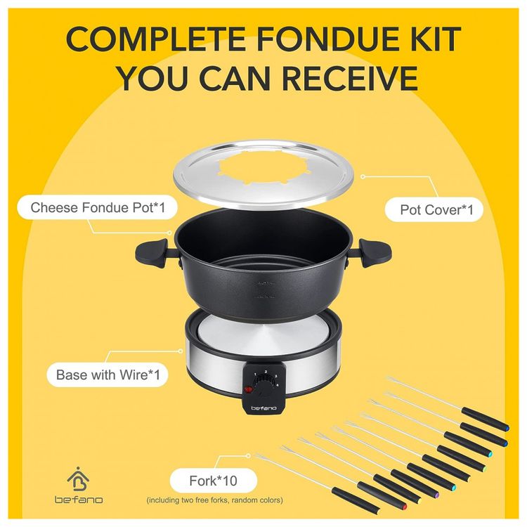 Panela-de-Fondue-Eletrica-com-8-Garfos-Aco-Inoxidavel-foto-5