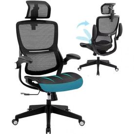 Cadeira-de-Escritorio-Ergonomica-Giratoria-com-Apoio-de-foto-0