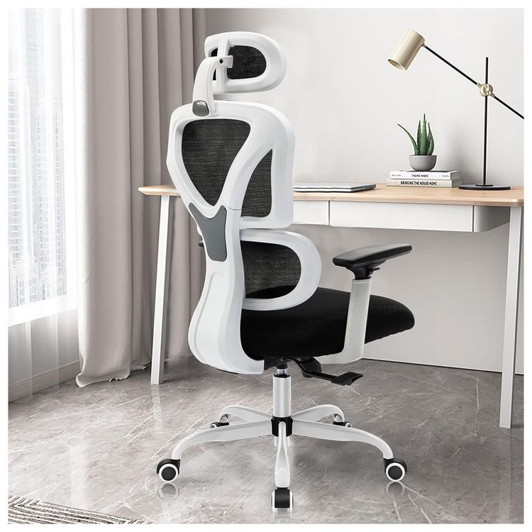 Cadeira-de-Escritorio-Ergonomica-Giratoria-com-Apoio-de-foto-0