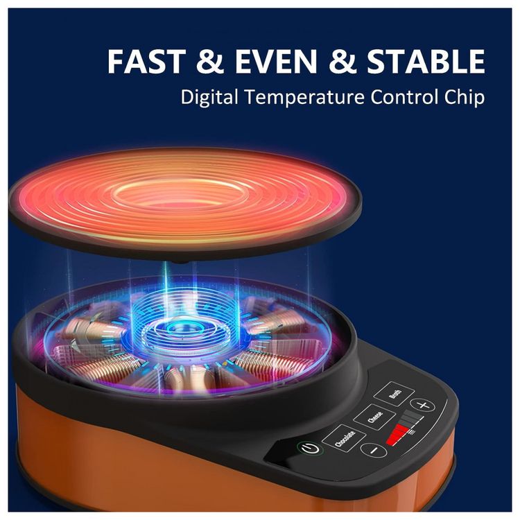 GREECHO-Panela-de-Fondue-Eletrica-25-L-com-3-Modos-e-6-foto-4