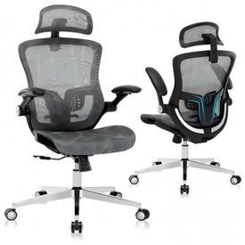 Cadeira-de-Escritorio-Ergonomica-Giratoria-com-Apoio-de-foto-0