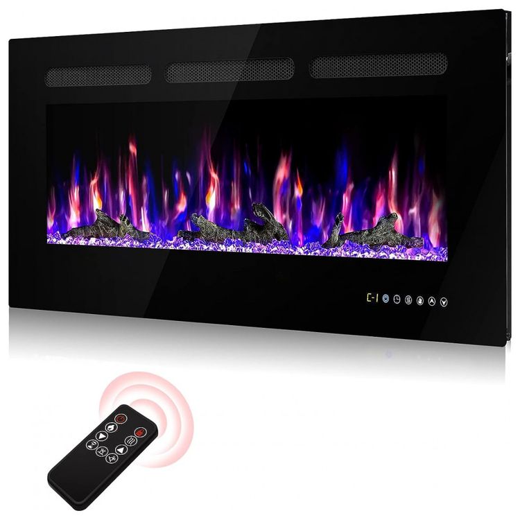 Lareira-Eletrica-de-Embutir-A48x91L-com-Controle-Remoto-e-foto-0