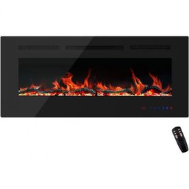 EASE-WAY-Lareira-Eletrica-de-Embutir-A45x152L-com-Controle-foto-0
