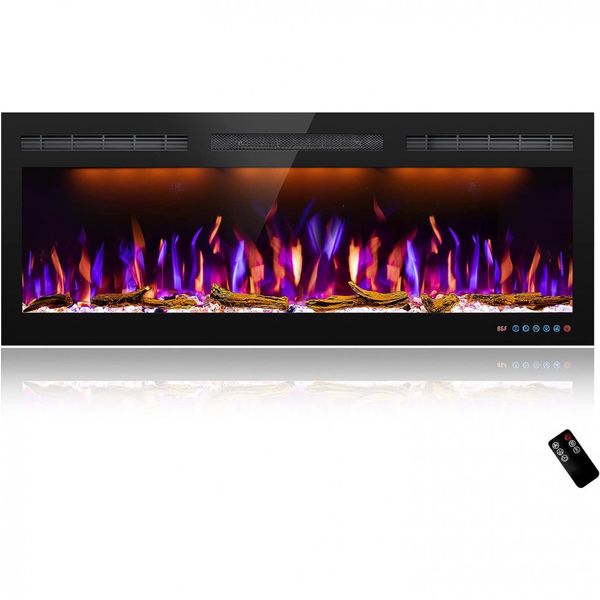 Lareira-Eletrica-de-Embutir-A45x101L-com-Controle-Remoto-e-foto-0