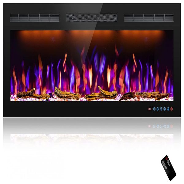 Lareira-Eletrica-de-Embutir-A45x223L-com-Controle-Remoto-e-foto-0