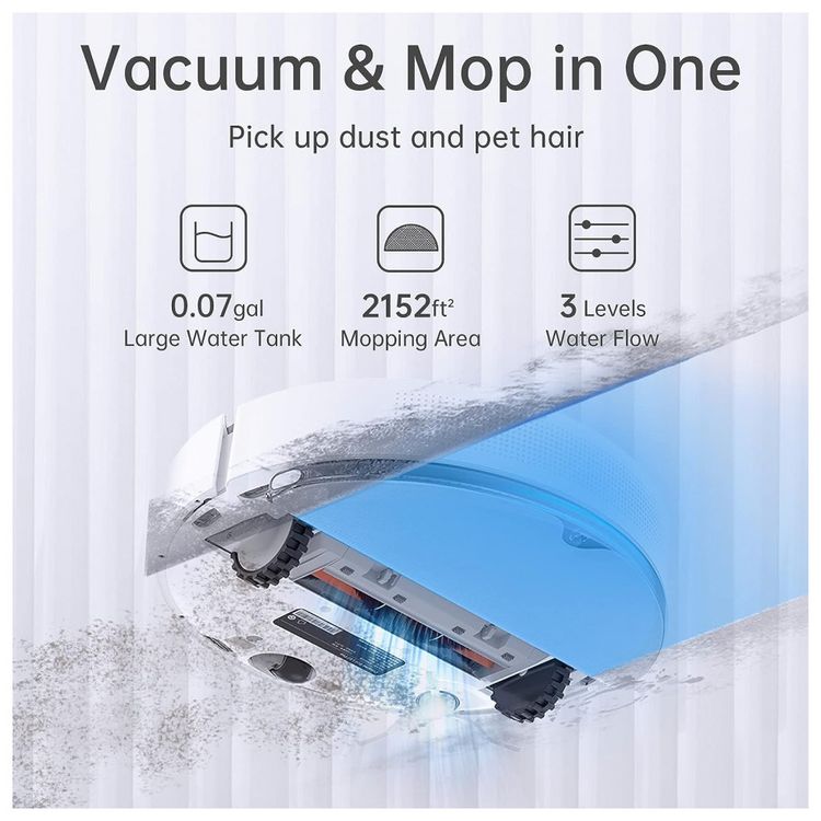 Aspirador-de-Po-Robo-com-Conexao-via-APP-WI-FI-e-Succao-foto-3