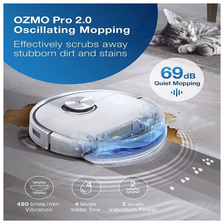 Aspirador-de-Po-Robo-com-Conexao-via-APP-WI-FI-e-Auto-foto-1
