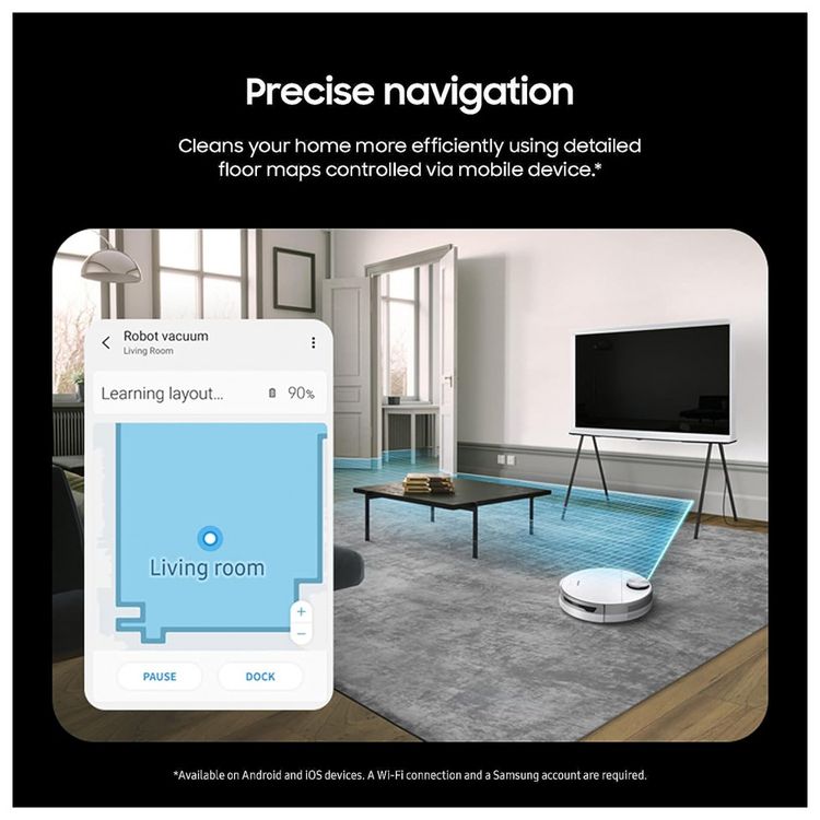 Aspirador-de-Po-Robo-com-Conexao-via-APP-WI-FI-Auto-foto-2