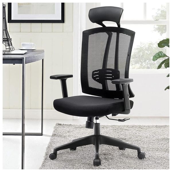 Cadeira-de-Escritorio-Ergonomica-Giratoria-com-Suporte-foto-0