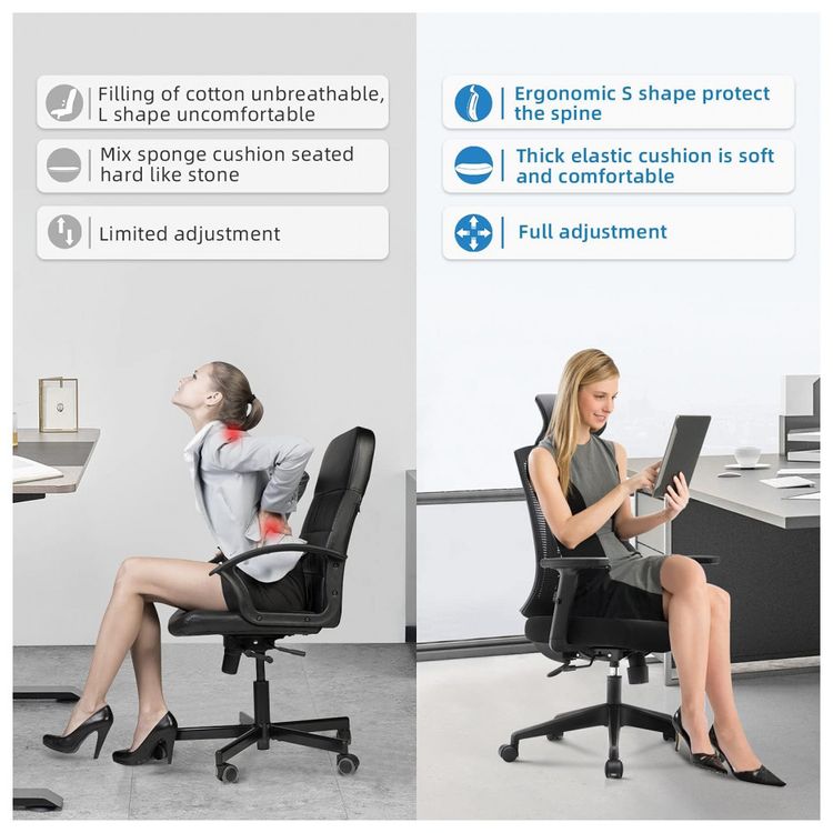 Cadeira-de-Escritorio-Ergonomica-Giratoria-com-Suporte-foto-5