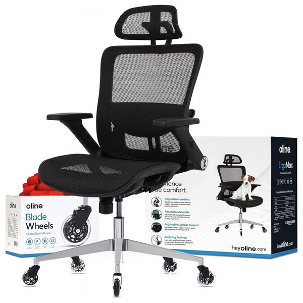 Oline-ErgoMax-Cadeira-de-Escritorio-Ergonomica-Giratoria-com-foto-0