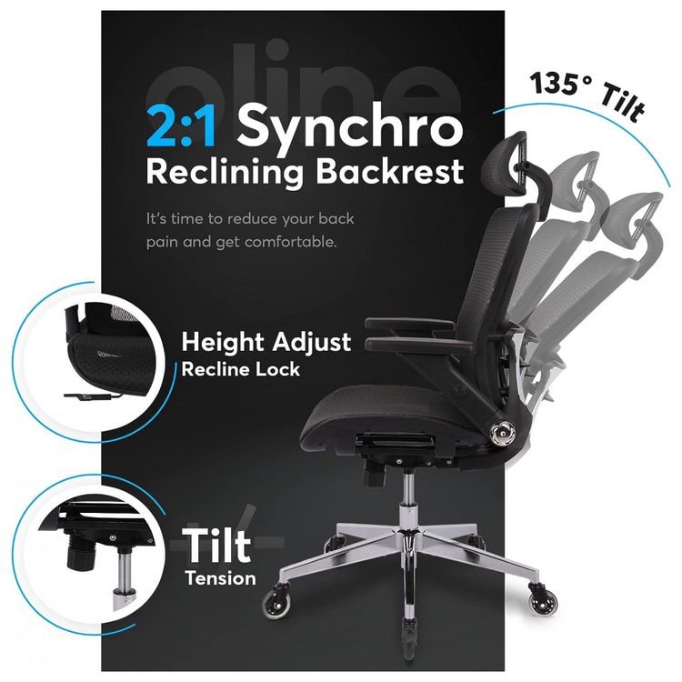 Oline-ErgoMax-Cadeira-de-Escritorio-Ergonomica-Giratoria-com-foto-2