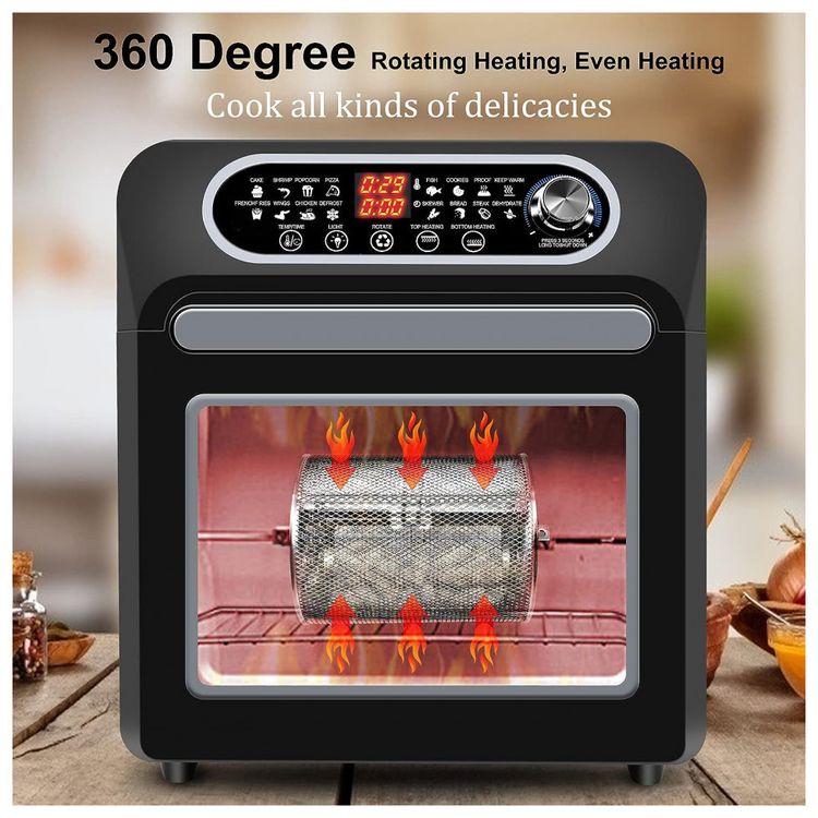 Forno-Eletrico-de-Bancada-16-em-1-com-Painel-de-Controle-foto-3