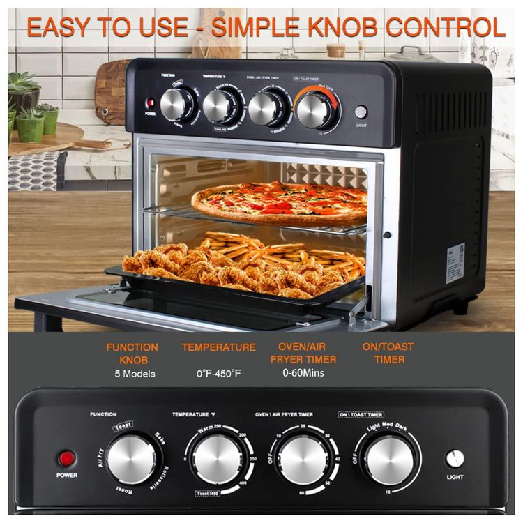 Forno-Eletrico-de-Bancada-27L-Multifuncional-com-7-foto-1