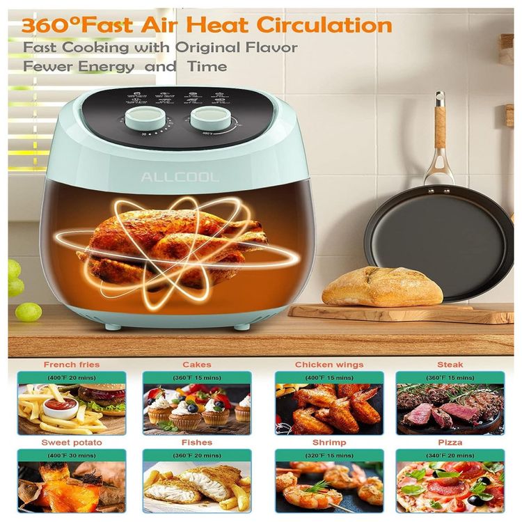 AirFryer-Fritadeira-Eletrica-4L-de-Capacidade-8-Funcoes-com-foto-2