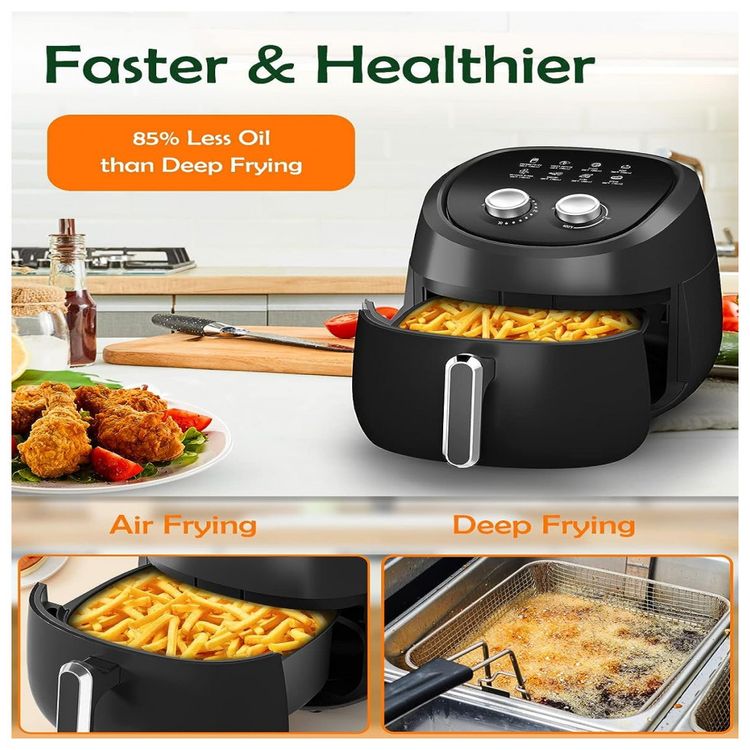 ALLCOOL-Fritadeira-Eletrica-AirFryer-4L-com-8-Funcoes-e-foto-1