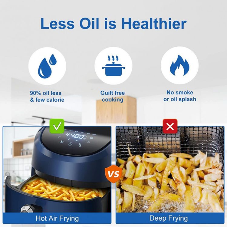 Umila-Fritadeira-Eletrica-AirFryer-4L-com-8-Funcoes-e-foto-1
