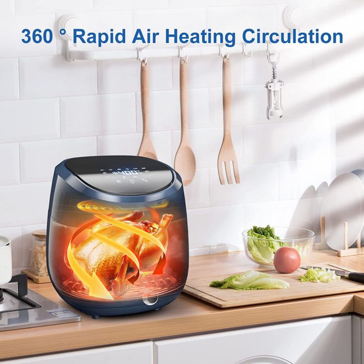 Umila-Fritadeira-Eletrica-AirFryer-4L-com-8-Funcoes-e-foto-2