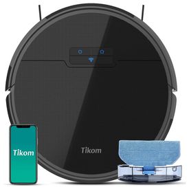 Aspirador-de-Po-Robo-com-Auto-Carregamento-110v-TIKOM-foto-0
