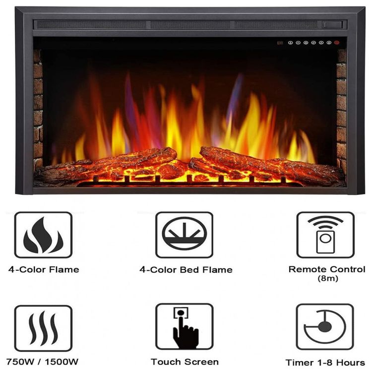 Lareira-Eletrica-de-Embutir-A68x99L-com-Controle-Remoto-e-foto-3