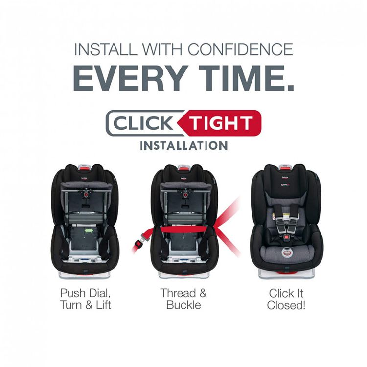 Britax-Marathon-ClickTight-Convertible-Car-Seat-Dual-foto-2