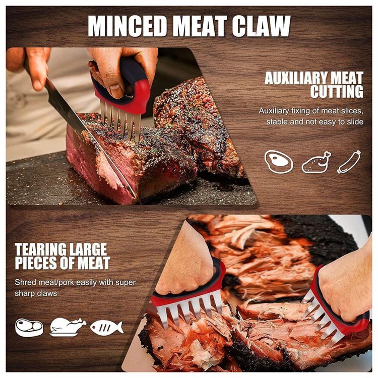 Kit-Churrasco-na-Grelha-25-Pecas-de-Aco-Inoxidavel-e-Injetor-foto-3