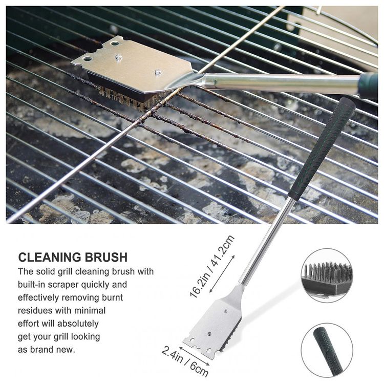grilljoy-8pc-Golf-Club-Style-BBQ-Grilling-Set-with-Long-Heat-foto-5