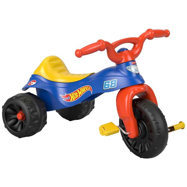 Triciclo-Infantil-com-Cores-e-Graficos-Hot-Wheels-para-foto-0